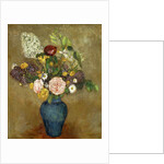 Vase of Flowers; Vase de Fleurs, by Odilon Redon