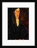 Portrait of Madam Zborowska; Ritratto di Mne Zborowska, 1917 by Amedeo Modigliani