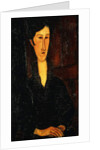 Portrait of Madam Zborowska; Ritratto di Mne Zborowska, 1917 by Amedeo Modigliani