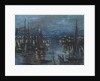 The Port of Le Havre, Night Effect, 1873 by Claude Monet
