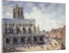 The Church of Saint Jacques in Dieppe in the Morning Sun by Camille Pissarro
