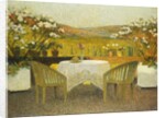 The Terrace at Marquayrol; Le Terrasse de Marquayrol, 1920 by Henri Jean Guillaume Martin