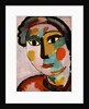 Head; Kopf, c.1916 by Alexej von Jawlensky