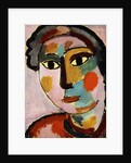 Head; Kopf, c.1916 by Alexej von Jawlensky