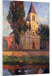The Church at Labastide du Vert; L'Eglisede la bastide du Vert, by Henri Jean Guillaume Martin