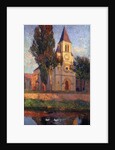 The Church at Labastide du Vert; L'Eglisede la bastide du Vert, by Henri Jean Guillaume Martin