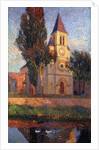 The Church at Labastide du Vert; L'Eglisede la bastide du Vert, by Henri Jean Guillaume Martin