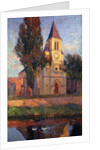 The Church at Labastide du Vert; L'Eglisede la bastide du Vert, by Henri Jean Guillaume Martin