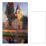 The Church at Labastide du Vert; L'Eglisede la bastide du Vert, by Henri Jean Guillaume Martin
