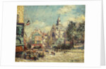 The Church of Saint Medard and the Mouffetard Road in Paris by Gustave Loiseau