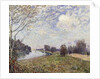 The Thames at Hampton Court, East Molesey; La Tamise a Hampton Court, East Molesy, 1874 by Alfred Sisley