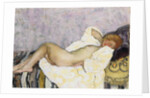Reclining Nude; Nu Couche by Henri Lebasque