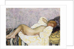 Reclining Nude; Nu Couche by Henri Lebasque