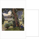 Relaxing in the Au; Rast in der Au by Carl Moll