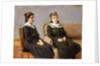 The Two Sisters Leder; Die Zwei Schwestern Leder, 1911 by Max Liebermann