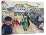 Street in Kragero by Edvard Munch