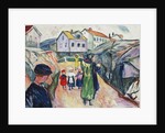 Street in Kragero by Edvard Munch