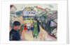 Street in Kragero by Edvard Munch