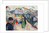 Street in Kragero by Edvard Munch