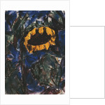 Sunflower; Sonnenblume by Christian Rohlfs