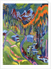 Sertig Path in Summer; Sertigweg im Sommer, 1923 by Ernst Ludwig Kirchner