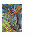 Sertig Path in Summer; Sertigweg im Sommer, 1923 by Ernst Ludwig Kirchner