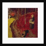 Fern Gatherers in the Bois d'Amour at Pont Aven; Les Ramasseuses de Fougeres au Bois d'Amour a Pont Aven, c.1910 by Paul Serusier