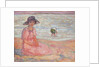 Woman in the Pink Dress by the Sea; Femme a la Robe Rose au bord de la Mer, c.1920 by Henri Lebasque