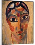 Mystical Head: Head Ascona; Mystischer Kopf: Asconeser Kopf, 1918 by Alexej von Jawlensky