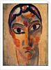 Mystical Head: Head Ascona; Mystischer Kopf: Asconeser Kopf, 1918 by Alexej von Jawlensky