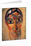 Mystical Head: Head Ascona; Mystischer Kopf: Asconeser Kopf, 1918 by Alexej von Jawlensky