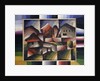 House in the Landscape; Hauser in Landschaft, c.1920 by Arthur Segal