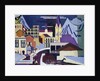 Davos-Platz Railway Station; Davos-Platz am Banhof, 1931 by Ernst Ludwig Kirchner
