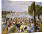 Garden Cafe by the Wannsee by Max Liebermann