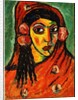Spanish Girl with a Red Scarf; Spanierin mit rotem Schal, c.1912 by Alexej von Jawlensky