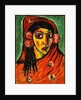 Spanish Girl with a Red Scarf; Spanierin mit rotem Schal, c.1912 by Alexej von Jawlensky