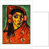 Spanish Girl with a Red Scarf; Spanierin mit rotem Schal, c.1912 by Alexej von Jawlensky