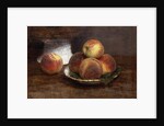 The Bowl of Peaches; Le Bol de Peches, 1869 by Ignace Henri Jean Fantin-Latour