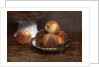 The Bowl of Peaches; Le Bol de Peches, 1869 by Ignace Henri Jean Fantin-Latour