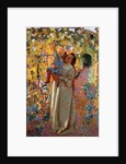 Mother and Child under the Vine; Mere et Enfant sous la Vigne by Maurice Denis