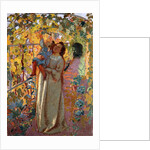 Mother and Child under the Vine; Mere et Enfant sous la Vigne by Maurice Denis