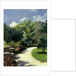 Girl in a Garden, Le Pradet; Fillette au Jardin, Le Pradet, c.1925 by Henri Lebasque