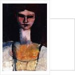 Bust of a Young Woman; Buste de Jeune Femme, c.1910-11 by Amedeo Modigliani