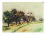 Landscape; Paysage, by Pierre Auguste Renoir
