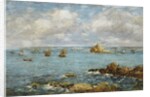 Bay of Douarnenez; La Baie de Douarnenez, 1897 by Eugene Louis Boudin