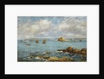 Bay of Douarnenez; La Baie de Douarnenez, 1897 by Eugene Louis Boudin