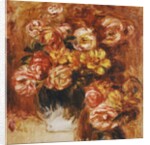 Vase of Roses; Vase de Roses, by Pierre Auguste Renoir