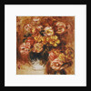 Vase of Roses; Vase de Roses, by Pierre Auguste Renoir
