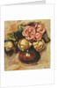 Vase of Roses; Vase de Roses by Pierre Auguste Renoir