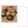 Vase of Roses; Vase de Roses by Pierre Auguste Renoir